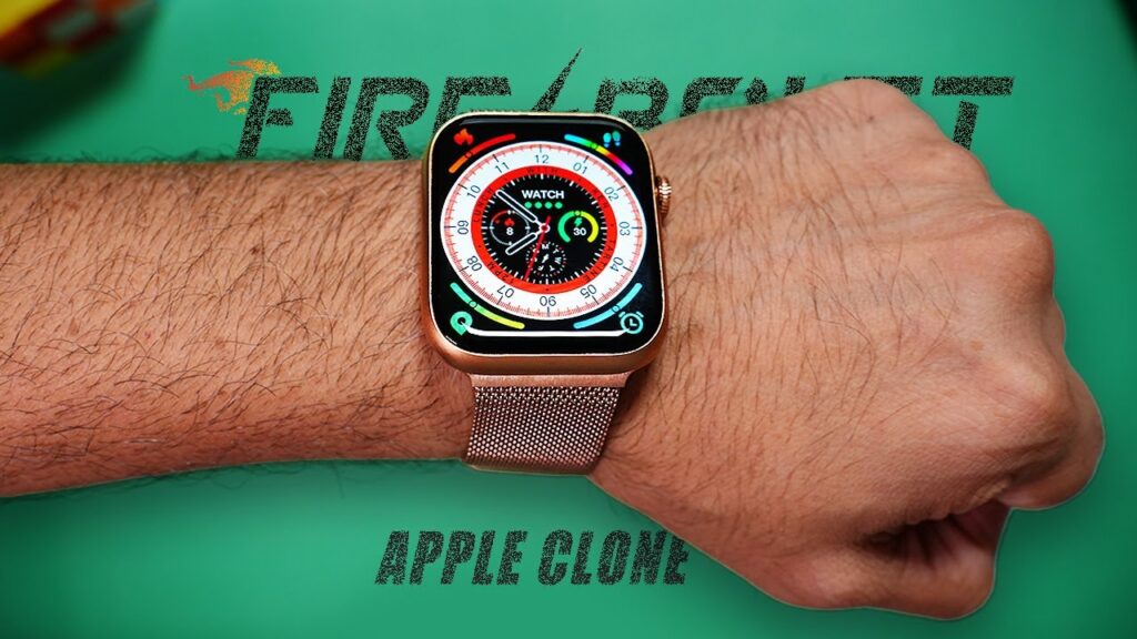 Perfect Apple Watch Clone - Fire Boltt Vogue 🔥