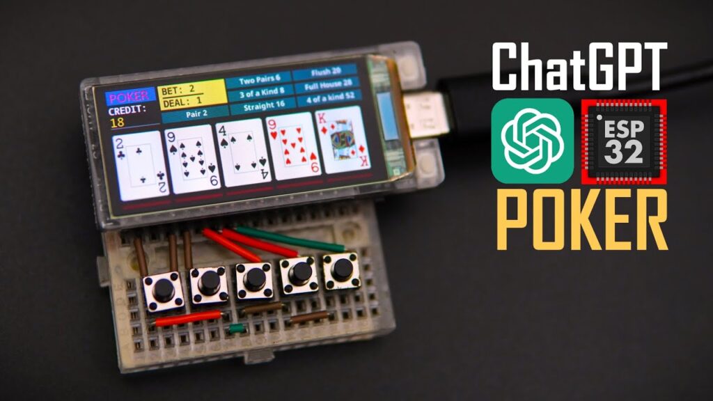 I tried ChatGPT and now we have Poker game for ESP32